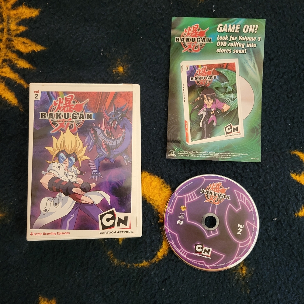 Collectible Bakugan Anime VOL.2 DVD
